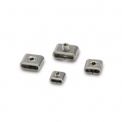 Пряжка из нержавеющей стали для крепления ленты типа BB.