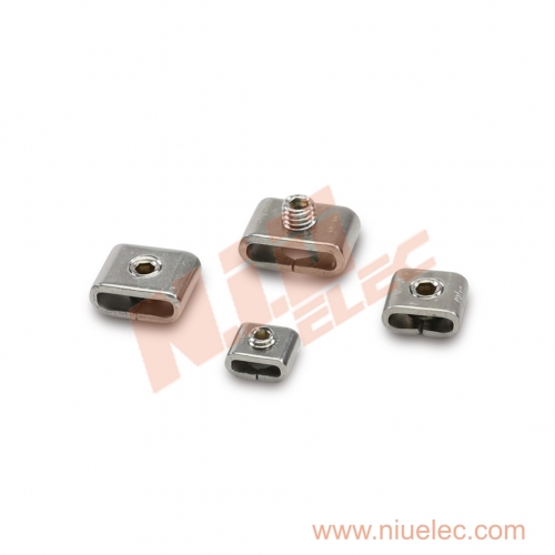 Пряжка из нержавеющей стали для крепления ленты типа BB.