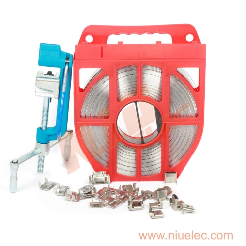 Кабельная стяжка из нержавеющей стали