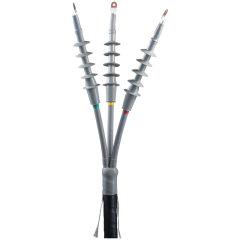 20 или 24 кВ комплект для холодной усадки и прямое соединение