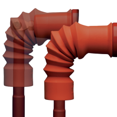 Шинопровод из силиконовой резины до 17,5 кВ (RCAB)