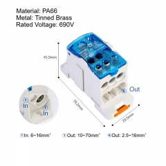 Блоки распределения питания UKK 160A